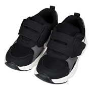 [14.0cm~17.0cm]配色ワンベルトスニーカー　ブラック