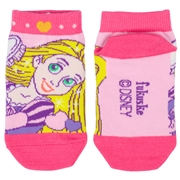 [キッズ]ラプンツェルフロント　キッズソックス　ピンク