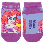 [キッズ]アリエルフロント　キッズソックス　パープル