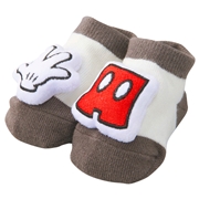 ぬいぐるみ付ソックス　ディズニー　ミッキー