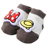 ぬいぐるみ付ソックス　ディズニー　ミニー