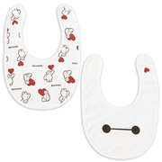 スタイ2枚組　ベイマックス　総柄＆ワンポイント