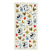 コンパクトバスタオル ミッキーアットテーブル 50×100cm