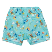 [キッズ]水遊び用ベビーパンツ アンパンマン サックス