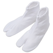 [13~18cm]ちびっこたび　口ゴムタイプ　ホワイト