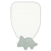 恐竜汗取りタオル　サックス