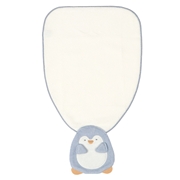 ほっこり水族館汗取りタオル　サックス