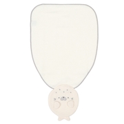 ほっこり水族館汗取りタオル　アイボリー