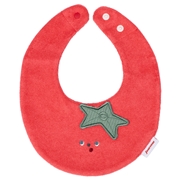 夏のたべものスタイ　レッド