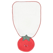 夏のたべもの汗取りタオル　レッド