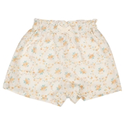[ベビー]ショートパンツ　花柄 イエロー