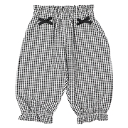 [キッズ]7分丈パンツ　サッカー ブラック