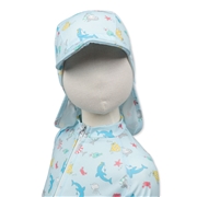 [42～52cm]ベビースイムキャップ サメ