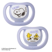 おしゃぶり Skin Friendly 6-18ヵ月 Lサイズ スヌーピー＆ウッドストック