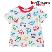 [キッズ] Ｔシャツ ホワイト[ミキハウス　ホットビスケッツ]