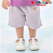 [キッズ] ハーフパンツ パープル[ミキハウス　ホットビスケッツ]