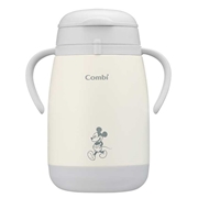 [370ml]ラクマグ ステンレス 漏れないストロー large ミッキー