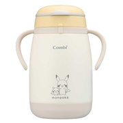 [370ml]ラクマグ ステンレス 漏れないストロー large ピカチュウ