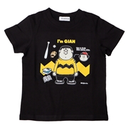 [キッズ]半袖Ｔシャツ　ジャイアン　ブラック