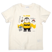 [キッズ]半袖Ｔシャツ　ジャイアン　アイボリー