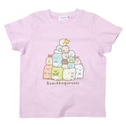 [キッズ]半袖Ｔシャツ　すみっコぐらし　パープル