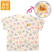 【通販限定】[ベビー]かくれんぼＴシャツ　アンパンマン　アイボリー