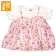 【通販限定】[キッズ]キャミフェイクＴシャツ　アンパンマン　ピンク