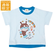 【通販限定】[ベビー]ビッグキャラＴシャツ　アンパンマン　サックス