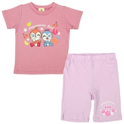 [キッズ]Ｔスーツ　アンパンマン　ピンク