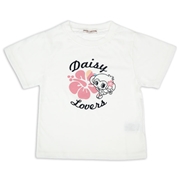 [130~150cm]半袖Ｔシャツ　デイジーラバーズ　オフホワイト