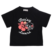 [130~150cm]半袖Ｔシャツ　デイジーラバーズ　ブラック