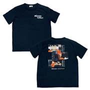 [130~150cm]場面写Ｔシャツ　ＭＩＫＡＳＡ×ハイキュー　ネイビー