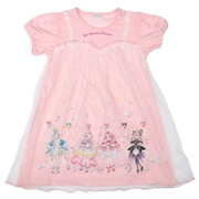 [キッズ]ワンピース　プリキュア ピンク