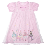 [キッズ]ワンピース　プリキュア パープル
