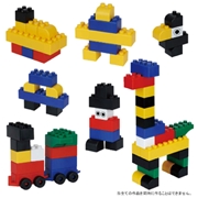 おおきなダイヤブロック はじめてのブロックあそび バケツ