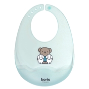 小さくたためる 軽量シリコン エプロン ボリス ひつじ