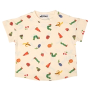 [ベビー]半袖Ｔシャツ　はらぺこあおむし　アイボリー