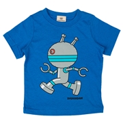 [ベビー]半袖Ｔシャツ　アンパンマン　ネイビー
