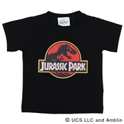 [ベビー]半袖Ｔシャツ　ジュラシック　ブラック