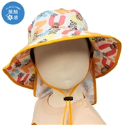 [48~52cm]サファリハット　ファンターネ　オレンジ