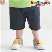 [ベビー] ハーフパンツ インディゴブルー[ミキハウス　ホットビスケッツ]