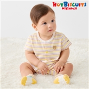 [ベビー] ショートオール ラベンダー[ミキハウス　ホットビスケッツ]