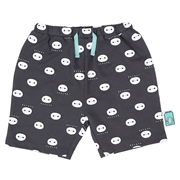 [キッズ]ハーフパンツ　総柄　ベイマックス　ブラック