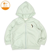 [キッズ]アイスパーカー　UVカット　グリーン