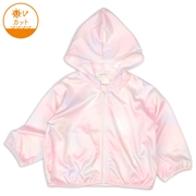 [ベビー]アイスパーカー　UVカット　ピンク