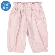 [ベビー]７分丈パンツ　接触冷感　ピンク