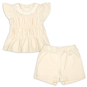 [ベビー]セットアップ　クリーム