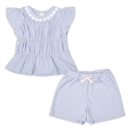 [ベビー]セットアップ　パープル