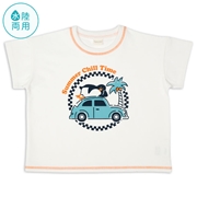 [キッズ]半袖　Ｔシャツ　水陸両用　オレンジ