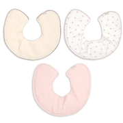 ３６０度スタイ　３枚組　ラウンドタイプ　ベージュ